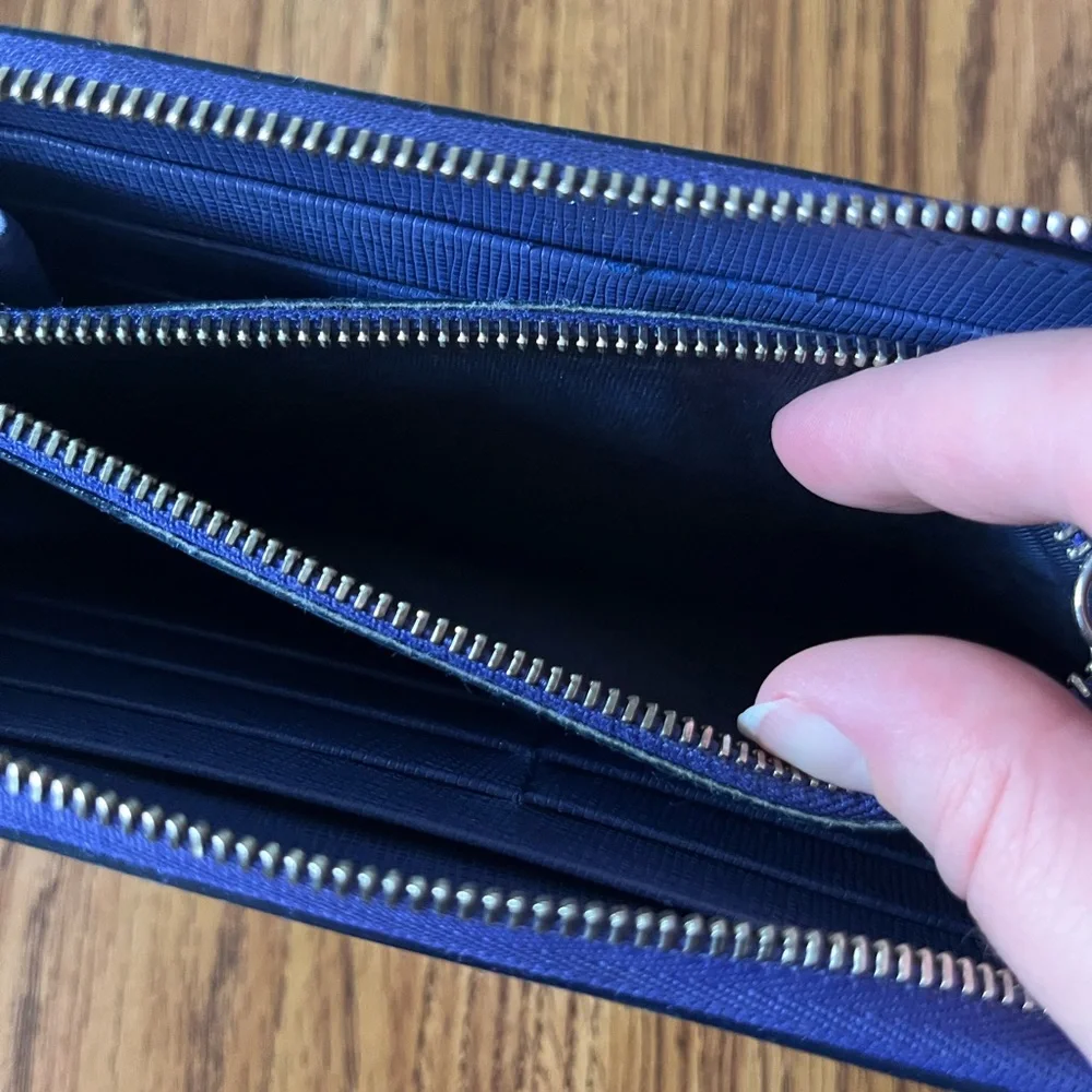 Giorgio Armani Blue Wallet - Picture 8 of 14